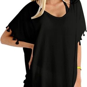 COPY - Black swim cover like new.